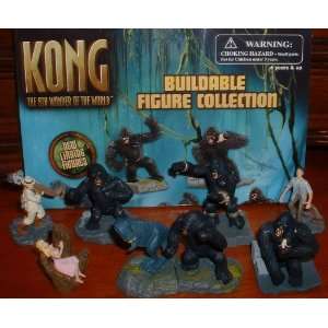  King Kong Movie Figure Figurine Collection Set of 8 