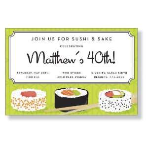  Sushi Invitations