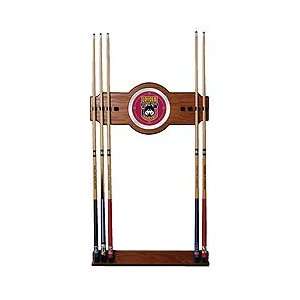 Loyola University Chicago Wood and Mirror Wall Cue Rack