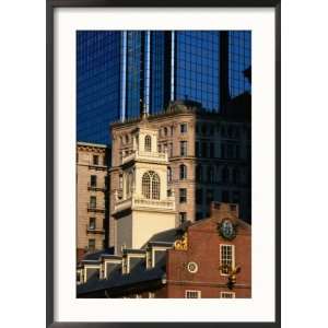  The Old State House on Court Street, Dwarfed by a Glass 