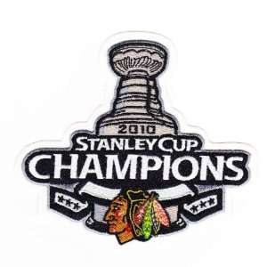  NHL Logo Patch   2009/10 NHL Stanley Cup Champs   Chicago 