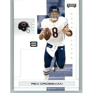  2007 Playoff NFL Playoffs #18 Rex Grossman   Chicago Bears 