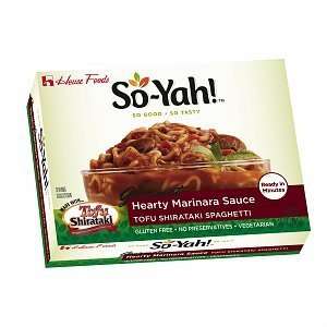 So Yah Hearty Marinara Sauce, 10 oz Grocery & Gourmet Food