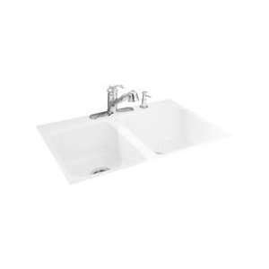   Kitchen Sink With 4 Hole Faucet Drilling K 5898 4 FF