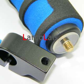Camera Grip Handle with Rod Clamp for 15mm Rod Rig Rail Support for 