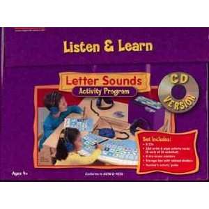  Listen & Learn Letter Sounds Activity Program Toys 