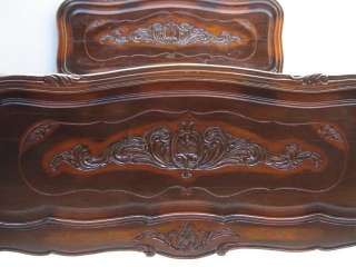 Nice French Country mahogany full bed # as/1179  