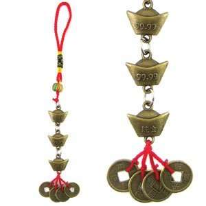  The Three Ingots Tassel of Wealth (5pcs) 