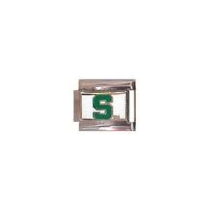  Michigan State Spartans Starter Bracelet, Charm and Key 