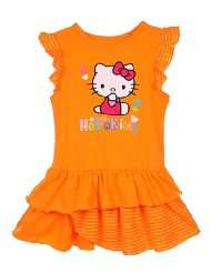 Girls Dresses Orange