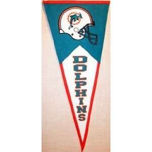  Miami Dolphins 40.5x17.5 Classic Wool Pennant Sports 