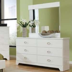  Meridian Dresser and Mirror Set