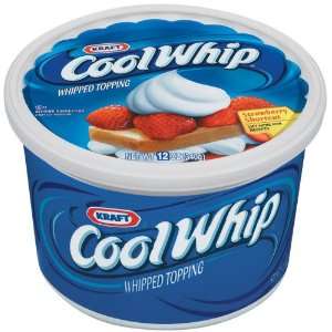 Frozen Cool Whip Whipped Topping 12 Ounce  Grocery 