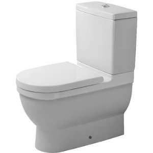 Duravit 01280900001 White/WonderGliss Starck 3 Close Coupled Toilet 