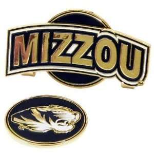  Missouri Tigers Slider Hat Clip W/ Golf Ball Marker   NCAA 