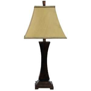  Fangio Lighting 6081 31 Inch Resin Table Lamp, Antique 