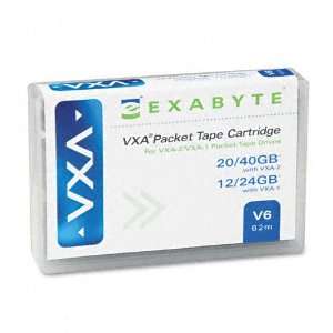  Exabyte  Tape Ctdg VXA 8mm 62m 12/24GB V6 driveV6 drive 
