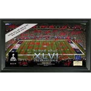  New York Giants Super Bowl XLVI Champions Signature 