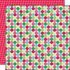   SANTAS WORKSHOP JOLLY DOTS DOUBLESIDED CARDSTOCK 12X12 PAPER