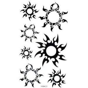   Black Sun tattoo stickers for party Limited 