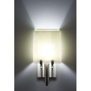  WPT DES18SW WT, Dessy Blown Glass Wall Sconce Lighting, 1 