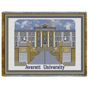 Fine Art Tapestry Averett Univ Throw Rectangle 48.00 x 69 
