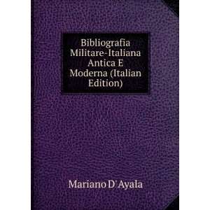   Moderna (Italian Edition) Mariano D Ayala  Books