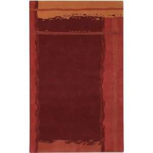  Stella Smith Burgundy / Red Contemporary Rug Size Scatter 