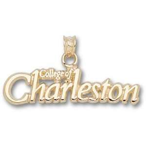  College of Charleston Cougars Solid 10K Gold CHARLESTON 