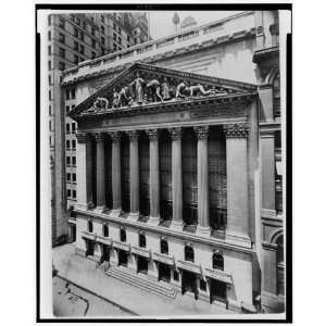  1908 New York Stock Exchange, Broad Street Photograph 