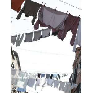  Apartment Buildings with Laundry Hanging Out to Dry on 