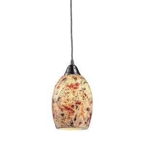 Landmark Lighting 73011 1 Avalon 1 Light Mini Pendant in Satin Nickel 