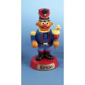  7 Sesame Street Ernie with Rubber Duckie Wooden Christmas 