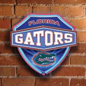  NCAA Florida Gators Official Lighted Neon Shield Wall 