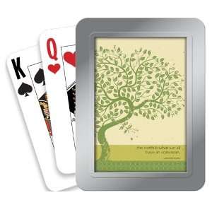   Earth Tree Deluxe Playing Cards, Multicolored (71100)