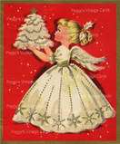 10 Vols. Vintage Christmas Greeting Cards Images on CD  