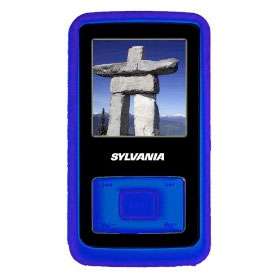 Sylvania 2GB  Player with Video and Rubberized Finish (Blue)