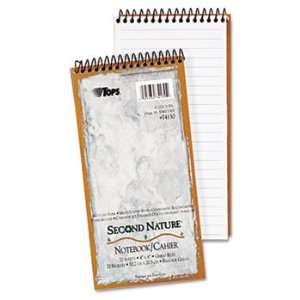  TOPS 74130   Second Nature Spiral Reporter/Steno Notebook 