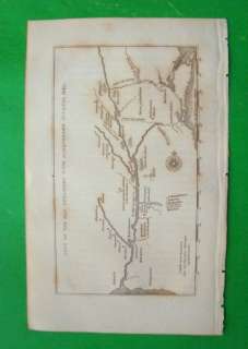 Original 1846 Map 1681 Marquette MISSISSIPPI RIVER FROM GULF OF MEXICO 
