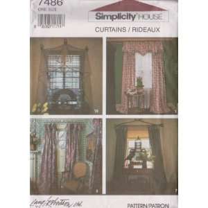    Curtains Simplicity Sewing Pattern 7486 (One Size) 