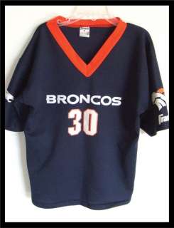 Youth Denver Broncos Football shirt jersy style SZ M  