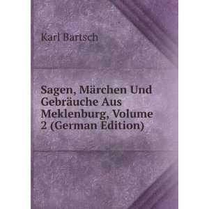   Meklenburg, Volume 2 (German Edition) Karl Bartsch  Books