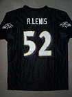   Ravens RAY LEWIS nfl BLACK Jersey YOUTH KIDS BOYS CHILDRENS (L