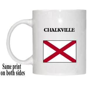  US State Flag   CHALKVILLE, Alabama (AL) Mug Everything 