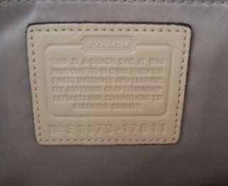 NWT COACH 17811 Chelsea Leather Jayden Carryall PARCHMENT Winter White 