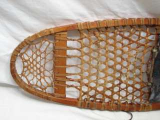 EARLY US C.A. LUND SNOWSHOES SNOW SHOES MILITARY WWII  
