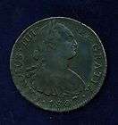 MEXICO SPANISH COLONIAL CHARLES IIII 1807 TH 8 REALES
