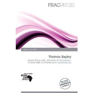  Thomas Bayley (9786200774026) Harding Ozihel Books