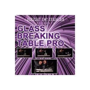 Glass Breaking Table Pro by Bazar de Magia