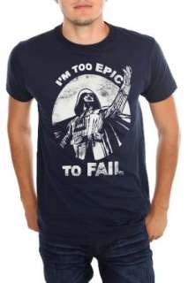  Star Wars Darth Vader Too Epic To Fail T Shirt Clothing
